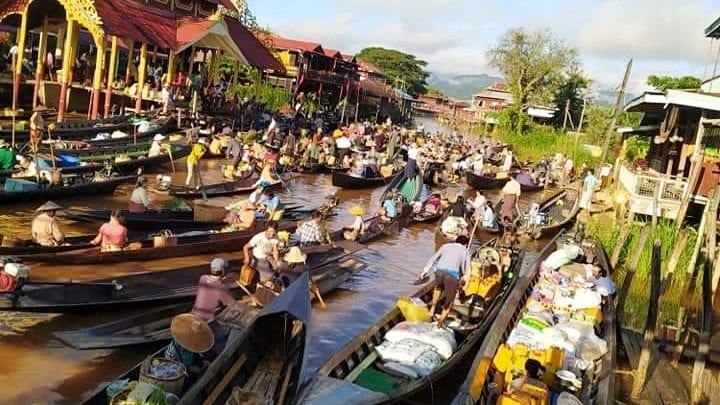 Locals revive Inn Lay floating market in October | Myanmar Digital News