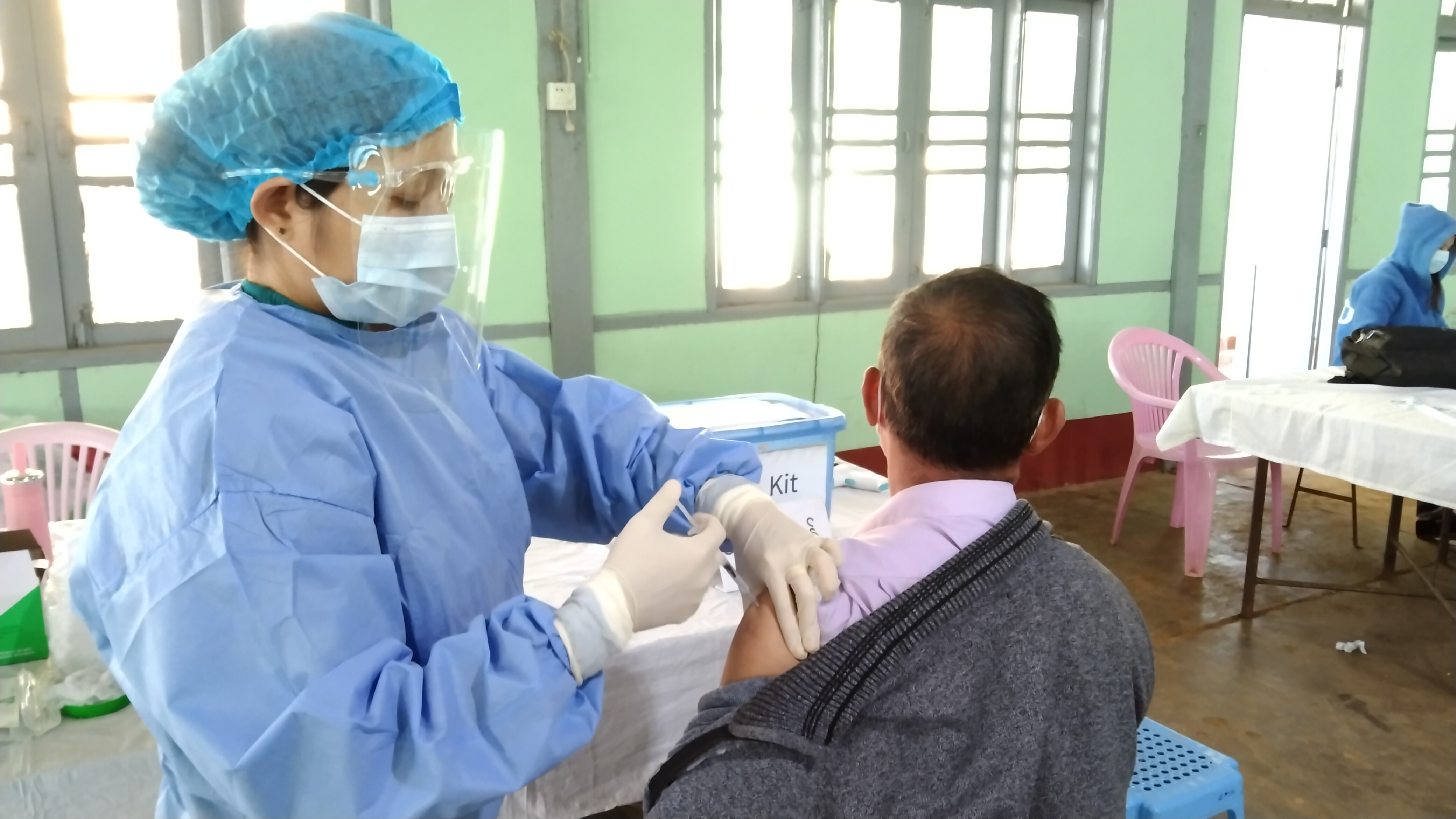 COVID-19 vaccination program continues in Namtu Township | Myanmar ...