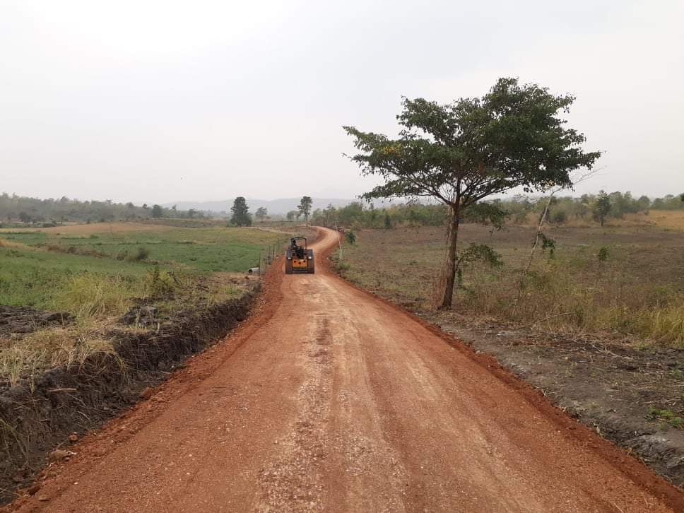 Construction of rural roads being conducted in Ngape Tsp. | Myanmar ...