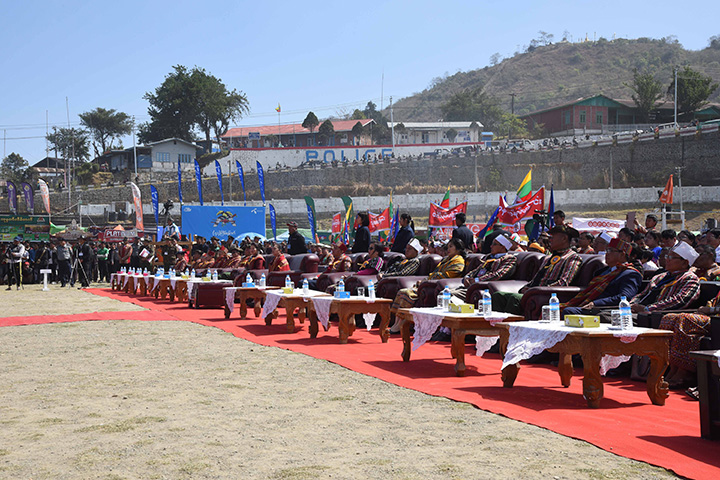 President U Win Myint, First Lady Daw Cho Cho attend 71st Chin National ...